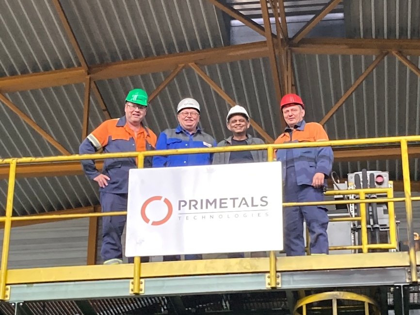 Representatives of BGH Edelstahl and Primetals Technologies